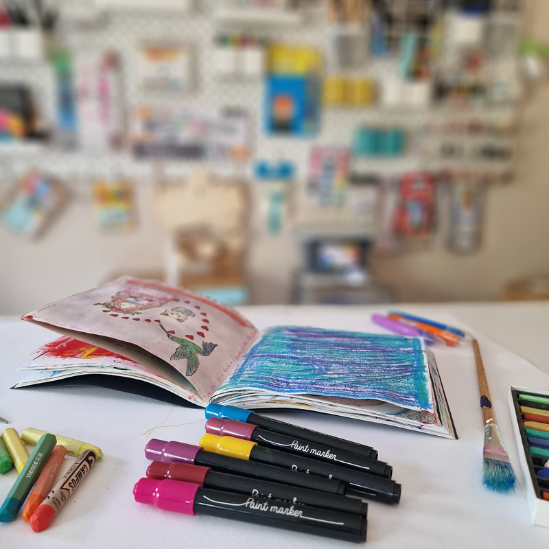 Créamagie - Ateliers – Journal créatif et Créativité